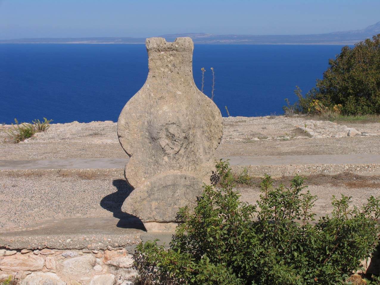 ancient castle vouni