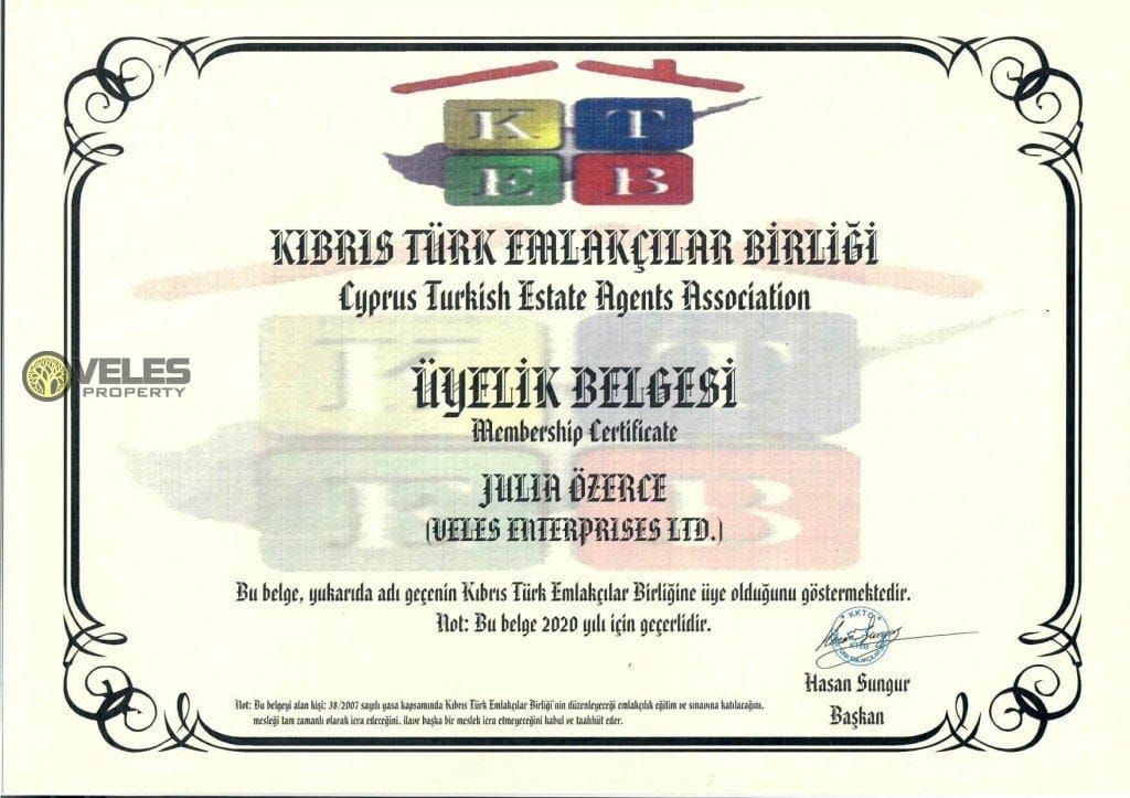 Veles Property License