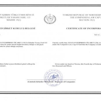 certificate, veles