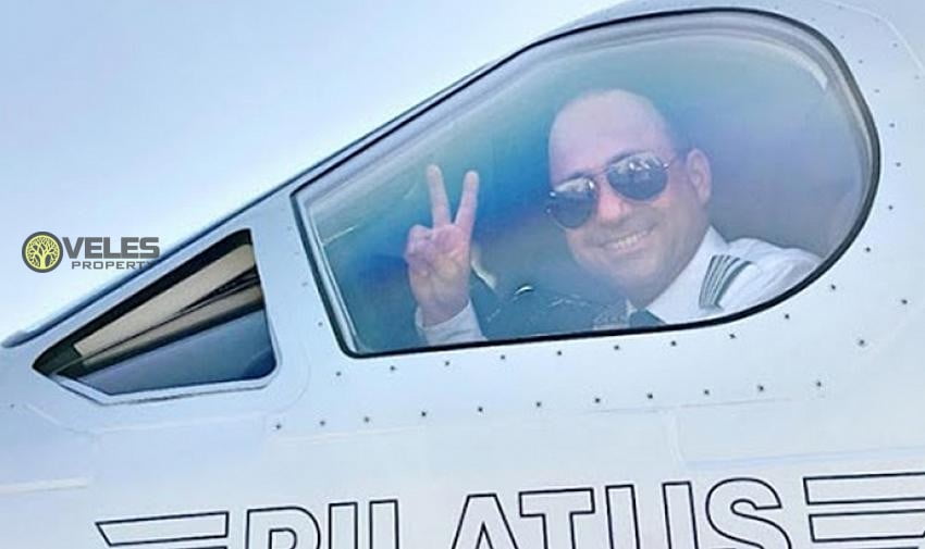 Coronavirus: Mete Ozmerter delivers medicine in a private jet to North Cyprus