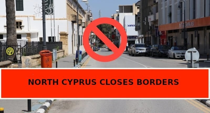 North Cyprus closes borders
