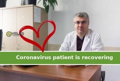 Coronavirus patient is recovering