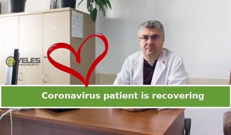 Coronavirus patient is recovering
