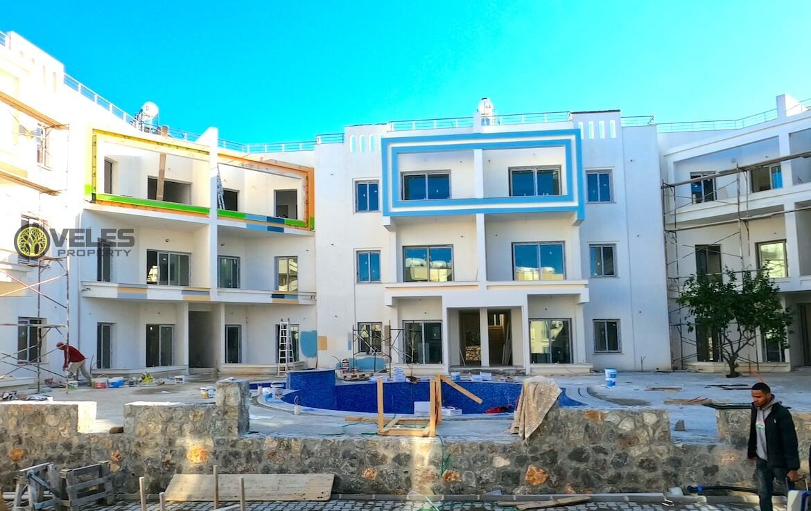 SA-1117 New 1+1 apartments in Alsancak, Veles