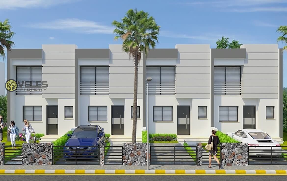 ST-312 Townhouse in a new complex in Alsancak, Veles