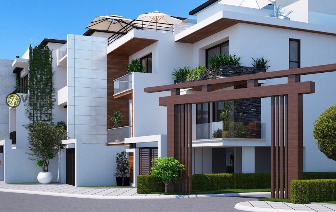 ST-313 Townhouse in olive grove, Veles