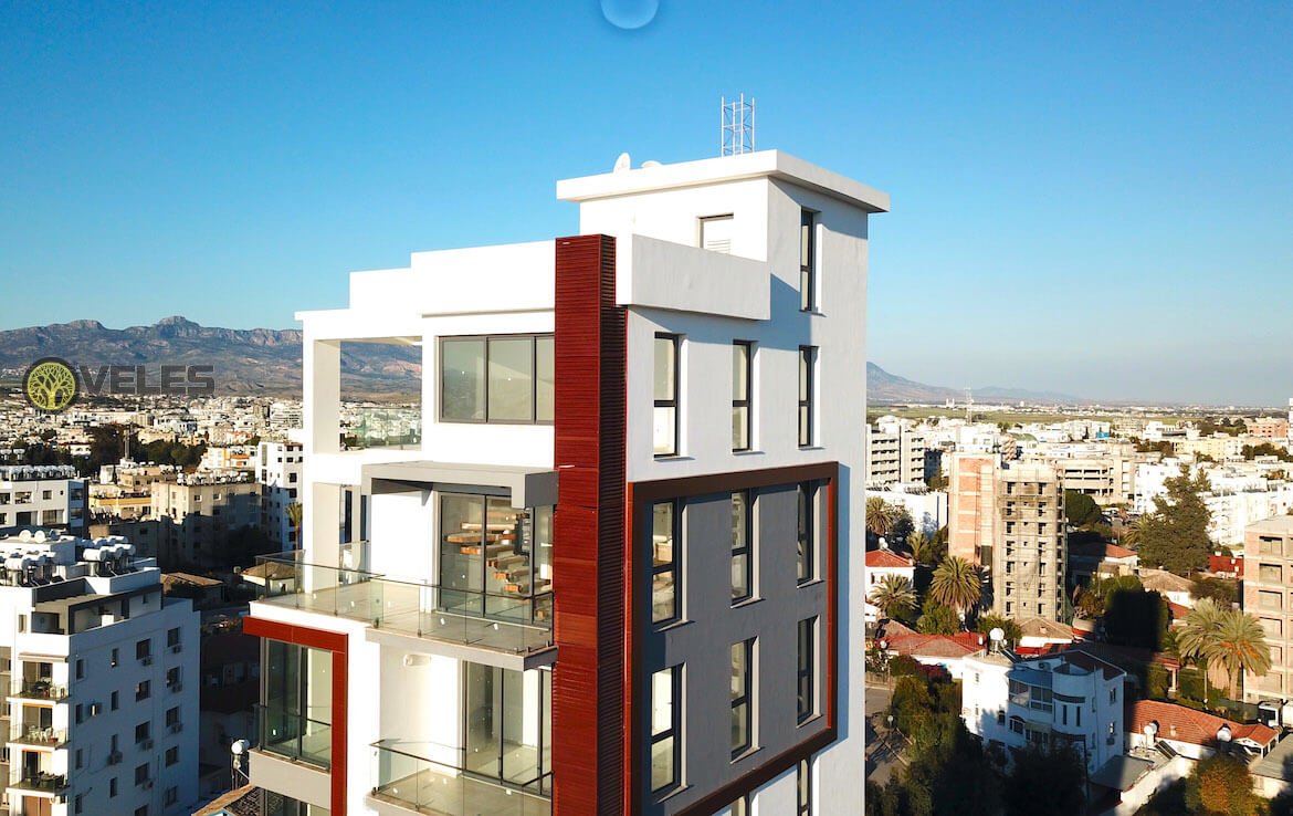 SA-2251 Penthouse in the tower in the center of Nicosia, Veles