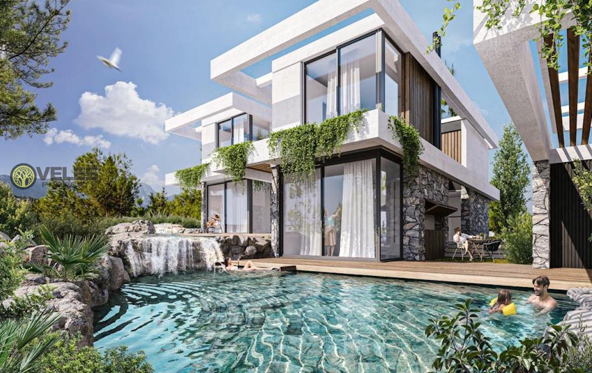 ST-211 Townhouse in a new project in Esentepe, Veles
