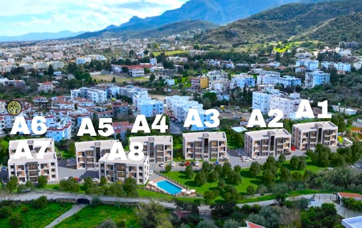 SA-1166 One bedroom apartment in a new residential complex, Veles