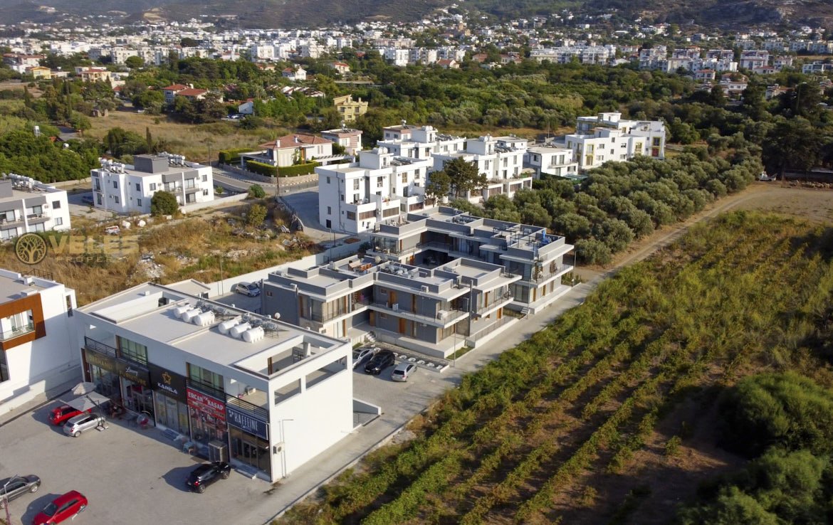 Buy property in Northern Cyprus. SA-1253 Beautiful Flat 1+1 in Alsancak, Veles