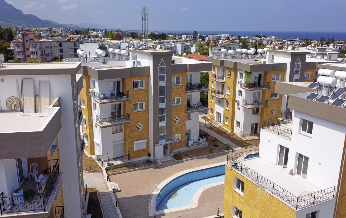 Buy property in Northern Cyprus. SA-3155 Flat 3+1 in Alsancak, Veles