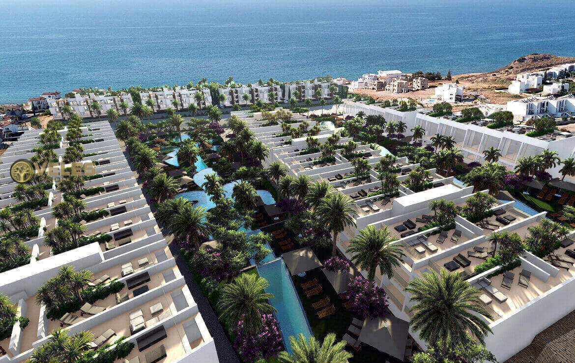 Buy property in Northern Cyprus, SA-264 Penthouse apartment 2+1 on the Cote d'Azur, Veles