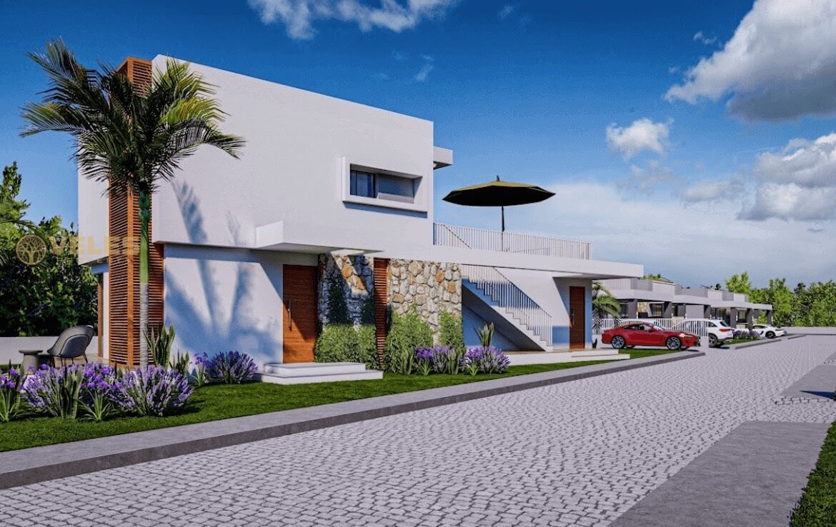 Buy property in Northern Cyprus, SV-220 Beautiful Villa 2+1 in Iskele, Veles