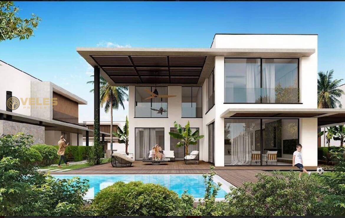 Buy property in Northern Cyprus, SV-518 Luxurious Villa 5+1 in Iskele, Veles
