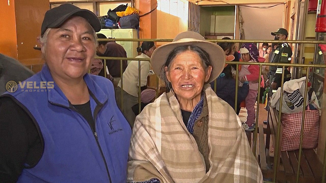 THE CHURCH IN BOLIVIA ORGANIZED A HOLIDAY