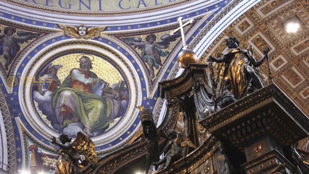 RESTORATION OF ST. PETER'S BATHDRESS IN VATICAN CITY