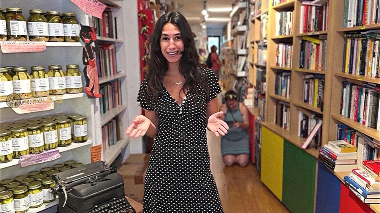 BRING A BOOK, GET CUCUMBERS: AN UNUSUAL BOOKSTORE IN NEW YORK