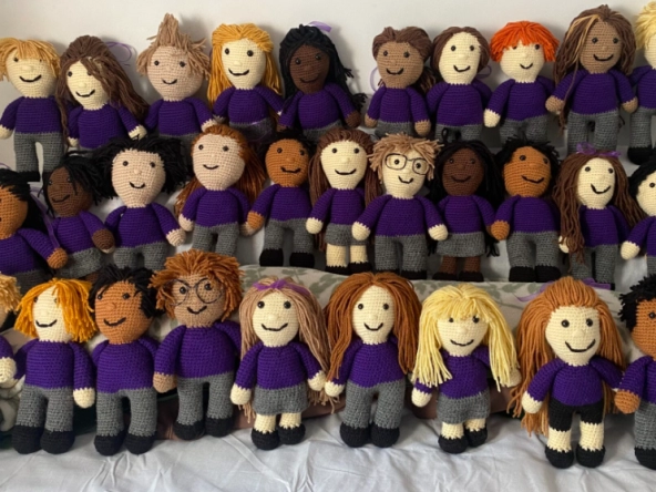 A teacher made an unusual gift for her class