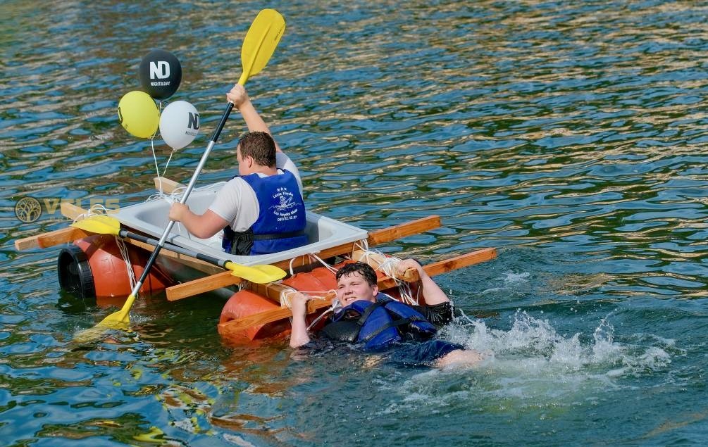 Humorous Bathtub Regatta in Belgium