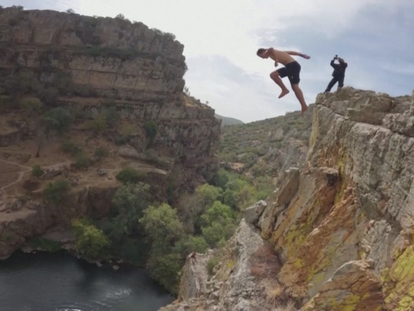 FRENCHMAN BREAKS WORLD RECORD