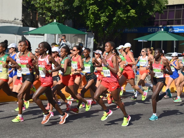 Charity run in Rio de Janeiro