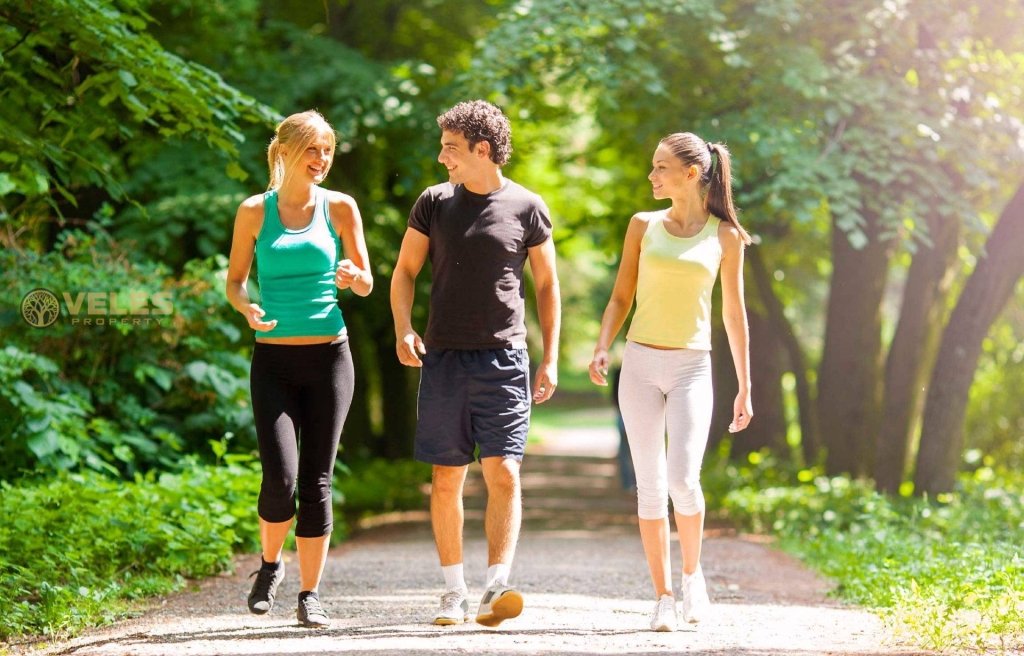 Walking is an easy way to a healthy body and mind