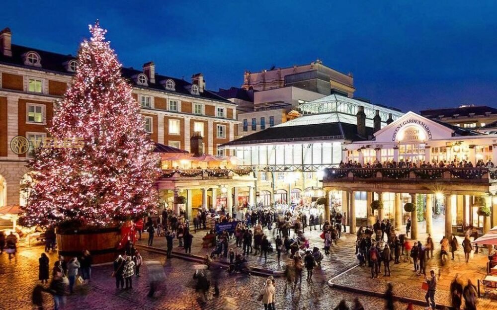 This season's Christmas decorations were shown at a fair in London