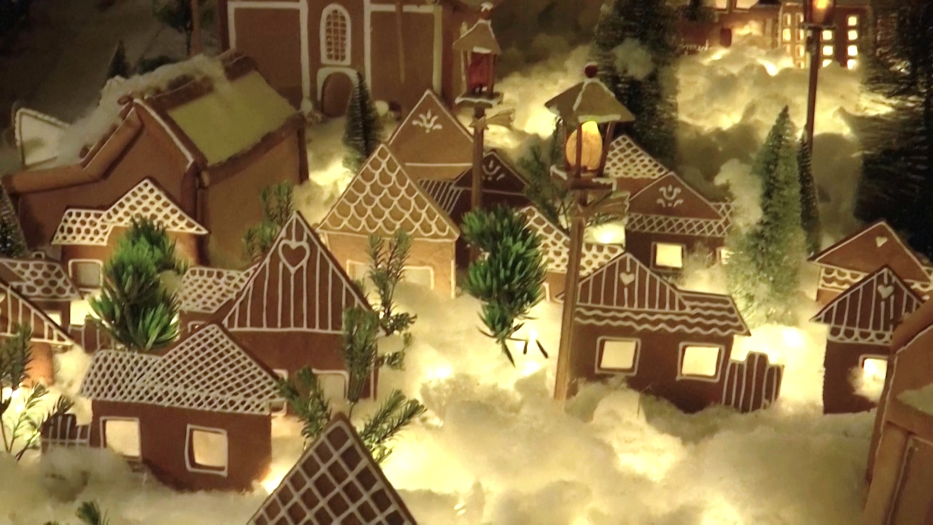 Hungary bakes a gingerbread village