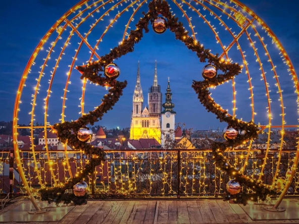 The Advent Christmas festival has begun in Zagreb